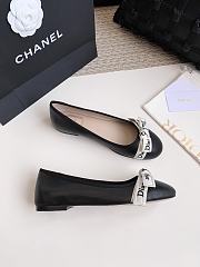 Colestore Dior J'Adior Ballet Flat Black Lambskin  - 3