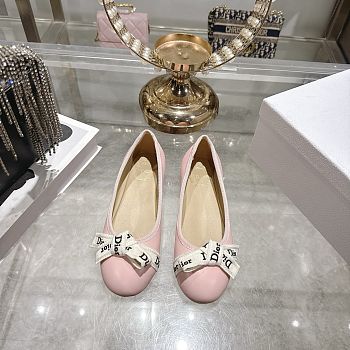 Colestore Dior J'Adior Ballet Flat Soupir Pink Lambskin