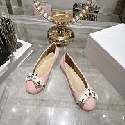 Colestore Dior J'Adior Ballet Flat Soupir Pink Lambskin - 3