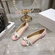 Colestore Dior J'Adior Ballet Flat Soupir Pink Lambskin - 4