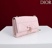 	 Colestore Dior My Tender Dior Top Handle Mini Bag Rose Tendre Macrocannage Lambskin 21 x 11.5 x 7 cm - 6