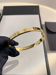 Colestore  Cartier Love bracelet,single-screw closure, classic model Yellow gold - 1