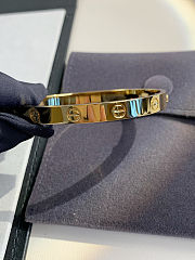 Colestore  Cartier Love bracelet,single-screw closure, classic model Yellow gold - 4