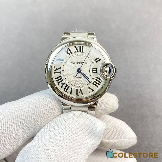 Colestore Cartier Ballon Bleu de Cartier watch 33 mm Silver - 1