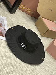 Colestore Miu Miu Drill hat Black/White - 4
