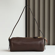 Colestore Miu Miu Nappa leather pouch Briarwood 22x9x9cm - 6