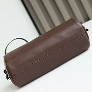 Colestore Miu Miu Nappa leather pouch Briarwood 22x9x9cm - 3