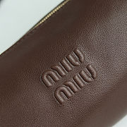 Colestore Miu Miu Nappa leather pouch Briarwood 22x9x9cm - 2