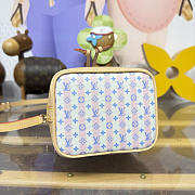 Colestore Louis Vuitton Nano Noé LV Stamp Blue M29029 13 x 16 x 10 cm - 3