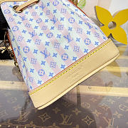 Colestore Louis Vuitton Nano Noé LV Stamp Blue M29029 13 x 16 x 10 cm - 2