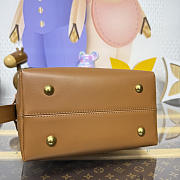 Colestore Louis Vuitton Low Key Hobo PM in natural canvas and cognac cowhide 24 x 28 x 16 cm - 6