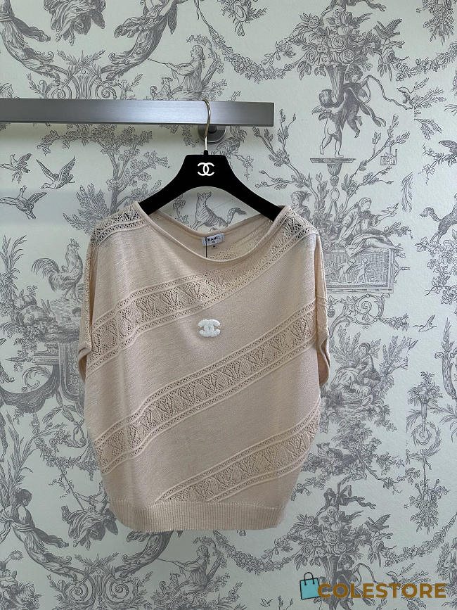 Colestore  Chanel Lace Knit Top - 1