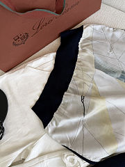 Colestore Loro Piana Libeccio Top  Silk Blue Navy/Ivory Sky - 4