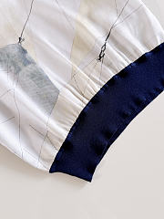 Colestore Loro Piana Libeccio Top  Silk Blue Navy/Ivory Sky - 2