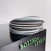 Colestore Bottega Veneta Tubular Lambskin Mini Jodie Pale Blue Fondant 23x28x8cm - 5