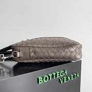 Colestore Bottega Veneta Intrecciato Leather Briefcase in a Brown and Grey Woven 40x31x6cm - 5