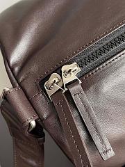 Colestore Bottega Veneta Leather Duffle bag in Chocolate  52x23x23cm - 2