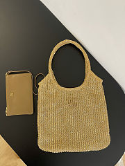 Colestore Miu Miu Ivy Sequin Mesh bag Tundra 40x35cm  - 1