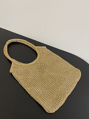 Colestore Miu Miu Ivy Sequin Mesh bag Tundra 40x35cm  - 3