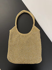 Colestore Miu Miu Ivy Sequin Mesh bag Tundra 40x35cm  - 4