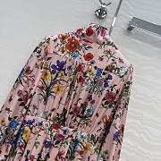 Colestore Gucci Printed silk chemisier dress Multicolor silk Allover Gucci Flora print - 5