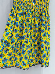 Colestore Miu Miu Crêpe De Chine Mini-dress Multicolored - 2