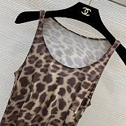 Colestore  Dolce & Gabbana Leopard-print calf-length cady dress in Animal Print - 6