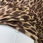 Colestore  Dolce & Gabbana Leopard-print calf-length cady dress in Animal Print - 5