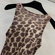 Colestore  Dolce & Gabbana Leopard-print calf-length cady dress in Animal Print - 4