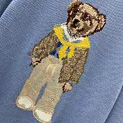 Colestore  Ralph Lauren Polo Bear cotton sweater in light blue - 3