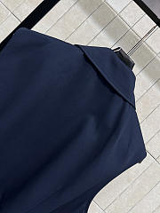 Colestore Miu Miu Poplin mini-dress Navy - 6