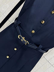 Colestore Miu Miu Poplin mini-dress Navy - 4