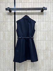 Colestore Miu Miu Poplin mini-dress Navy - 2
