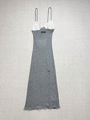 Colestore Miu Miu Silk jersey dress Grey - 1