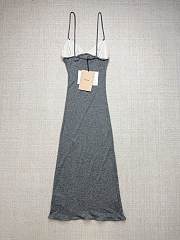 Colestore Miu Miu Silk jersey dress Grey - 2