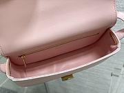 	 Colestore Dior Medium Dior Médaillon Flap Bag Rose Tendre Grained Calfskin 23 x 16 x 6.5 cm - 6