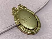 	 Colestore Dior Medium Dior Médaillon Flap Bag Rose Tendre Grained Calfskin 23 x 16 x 6.5 cm - 2