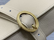 	 Colestore Dior Medium Dior Médaillon Flap Bag Trench Grained Calfskin  23 x 16 x 6.5 cm - 4