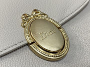 	 Colestore Dior Medium Dior Médaillon Flap Bag Trench Grained Calfskin  23 x 16 x 6.5 cm - 2