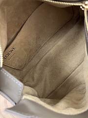 Colestore Loewe Small Puzzle Edge Diamond Top-Handle Bag in Brown 24 x 10.5 x 16.5cm - 4