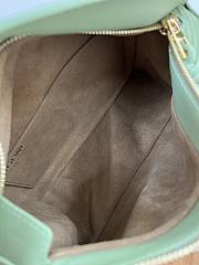 Colestore Loewe Small Puzzle Edge Diamond Top-Handle Bag in Light Green 24 x 10.5 x 16.5cm - 5