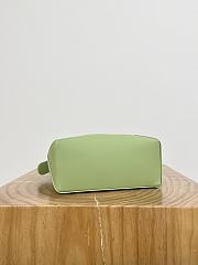 Colestore Loewe Small Puzzle Edge Diamond Top-Handle Bag in Light Green 24 x 10.5 x 16.5cm - 4