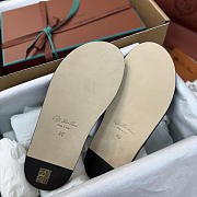 Colestore Loro Piana Man Pilat Plain Walk Sandal  Calfskin Dark Moka - 6
