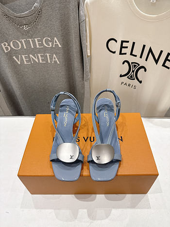 Colestore  Louis Vuitton LV Treasure Sandal Bleu Ciel