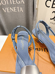 Colestore  Louis Vuitton LV Treasure Sandal Bleu Ciel - 5