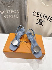 Colestore  Louis Vuitton LV Treasure Sandal Bleu Ciel - 3
