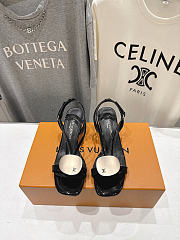 Colestore  Louis Vuitton LV Treasure Sandal Black - 1