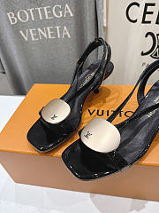 Colestore  Louis Vuitton LV Treasure Sandal Black - 3
