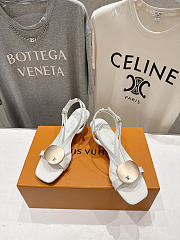 Colestore  Louis Vuitton LV Treasure Sandal White - 4