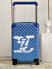 Colestore Louis Vuitton Horizon Clouds Monogram 55 Blue 35 x 23 × 55 cm - 1
